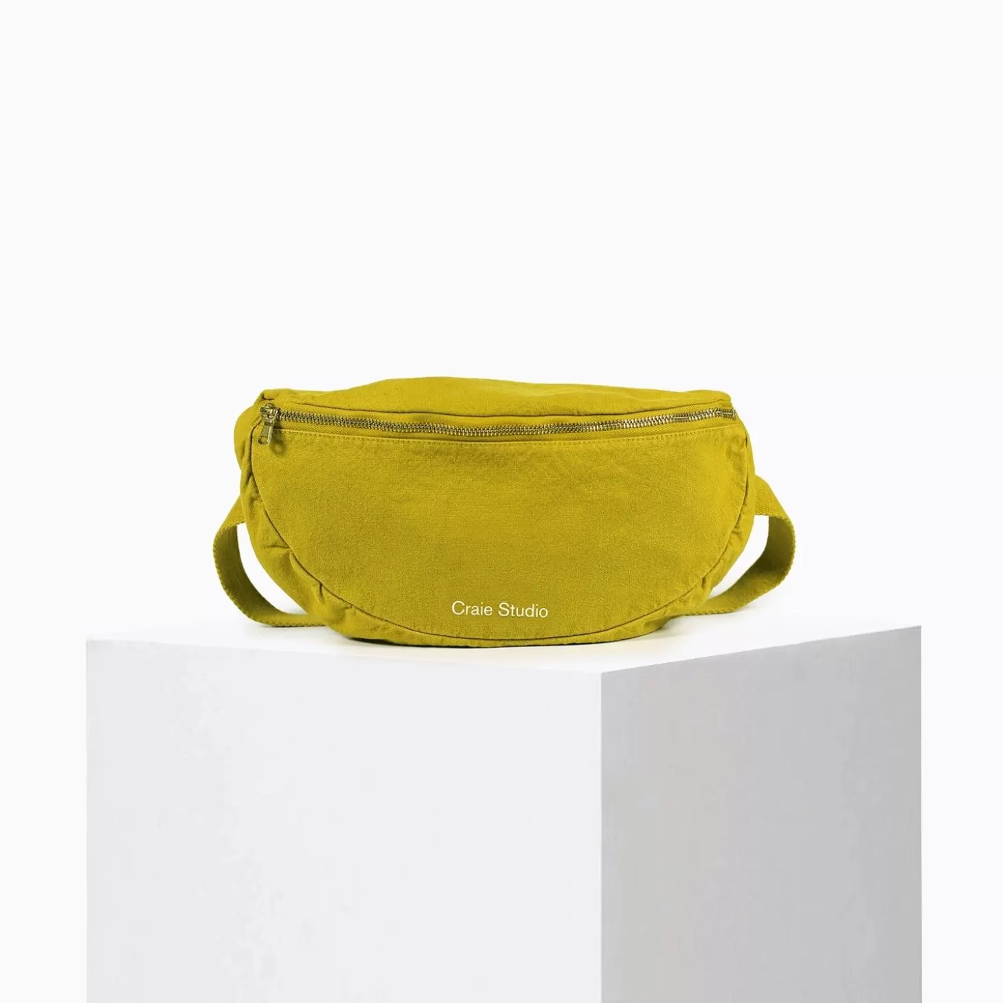 Sale Banana Coton Moutarde Belt Bags