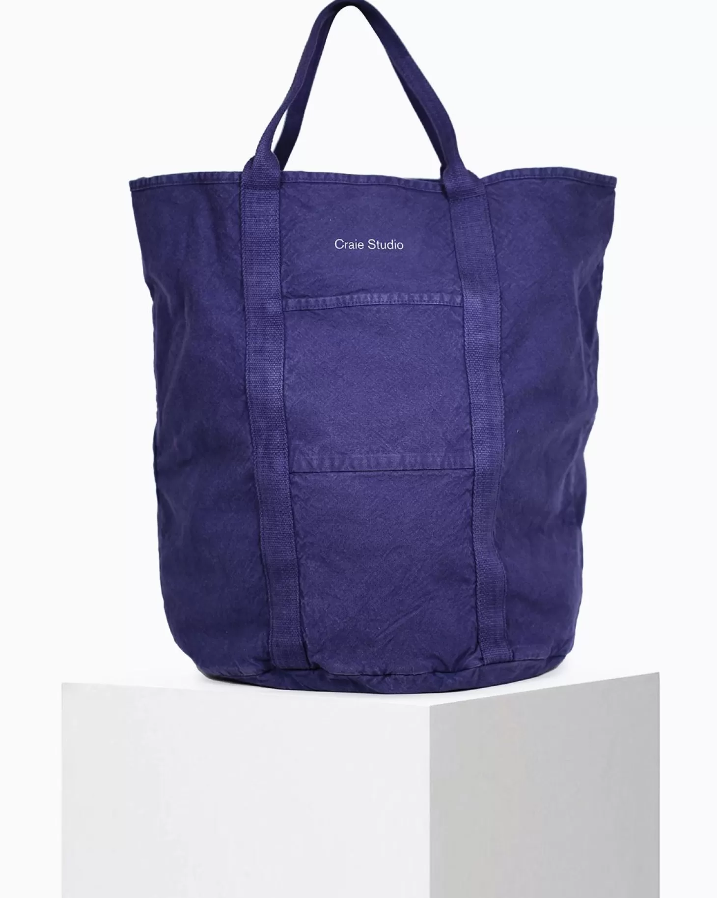 Fashion Grand Cabas Coton Navy Grands Cabas