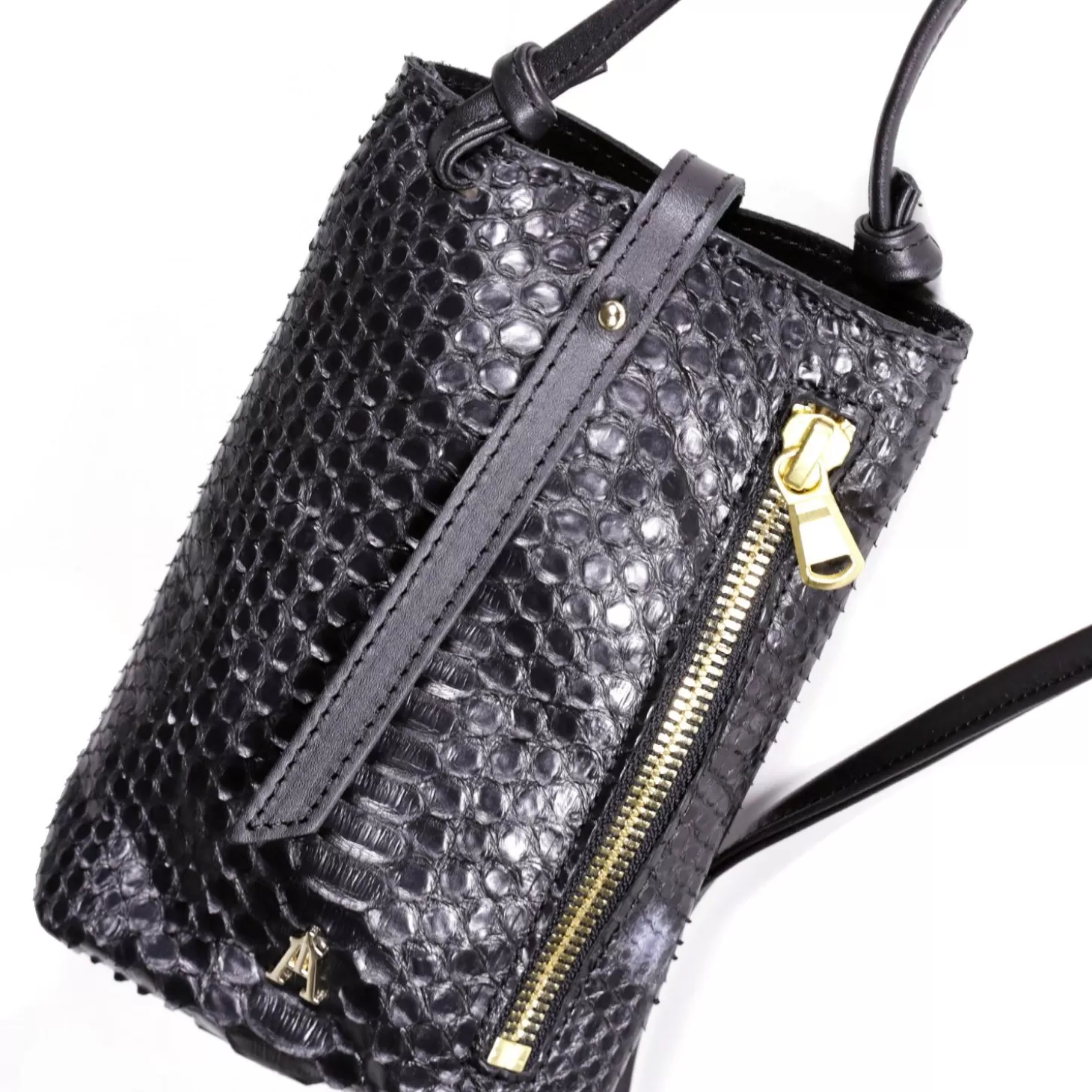 Flash Sale Pochette De Telephone Grigri Python Mini Sacs