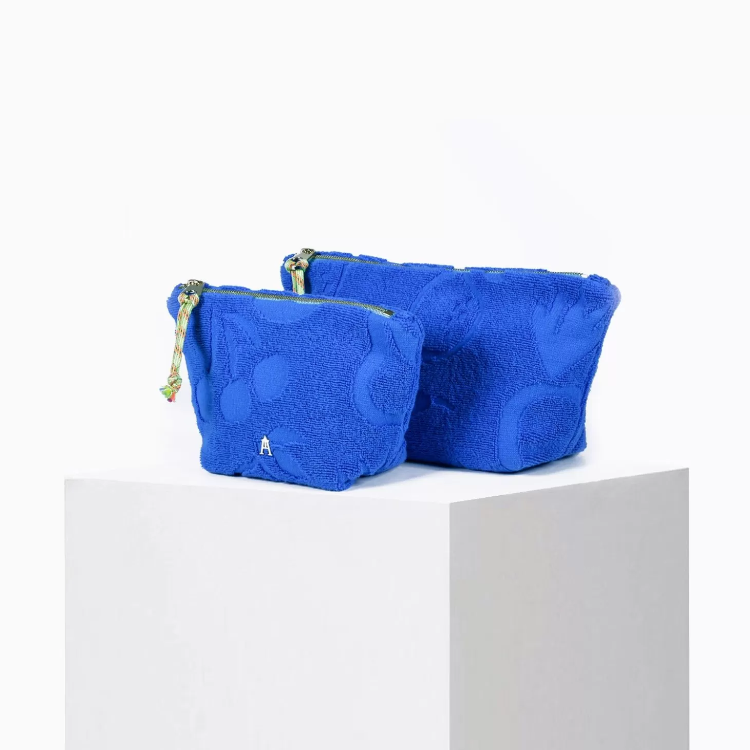 Hot Pochette Mini Sable Eponge Fruit Cyan Beach Club