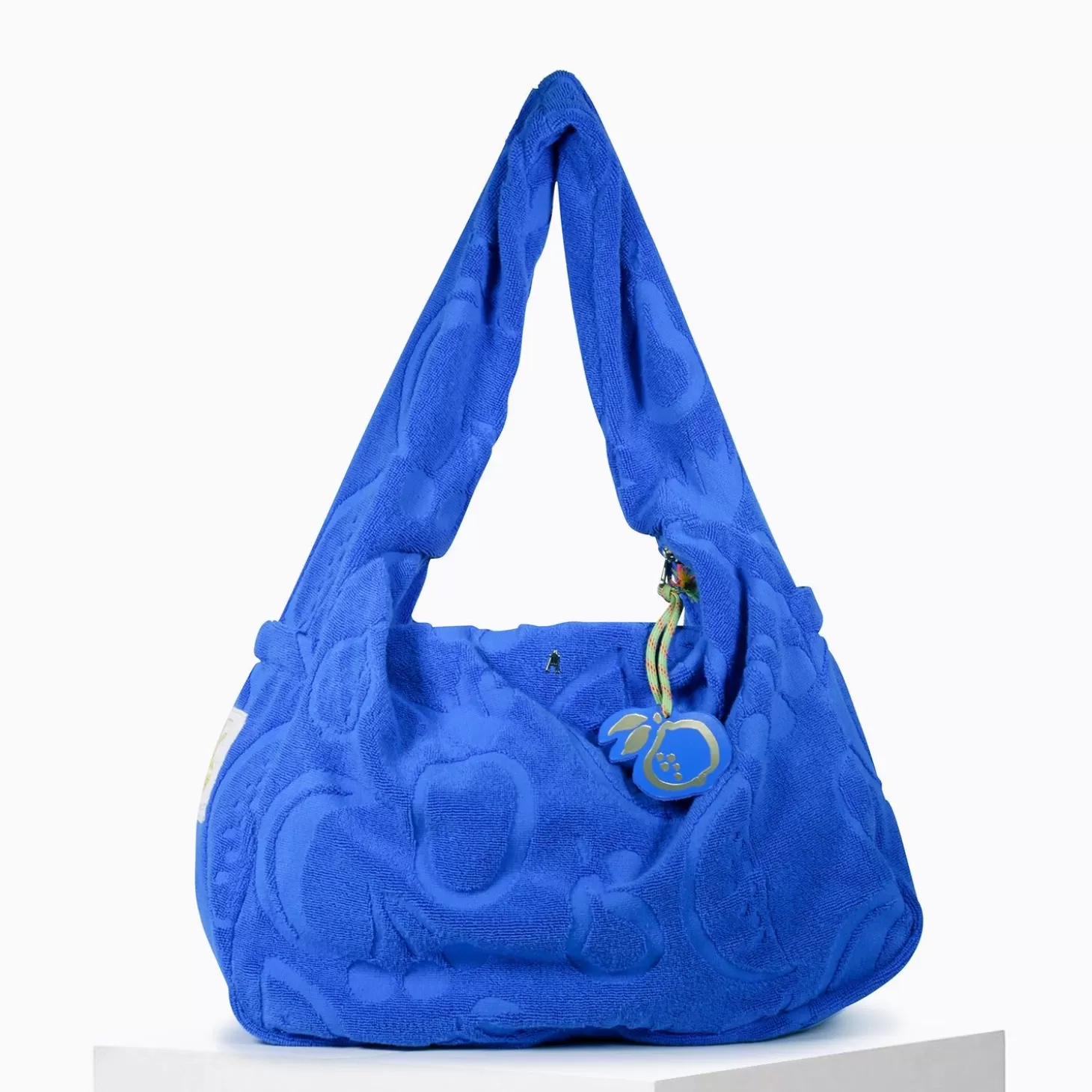 Sale Sac Bayonne Eponge Fruit Cyan Beach Club