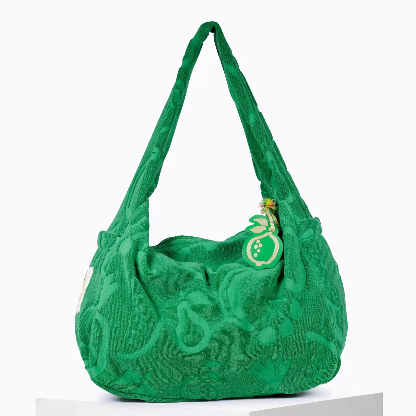 Clearance Sac Bayonne Eponge Fruit Mint Beach Club