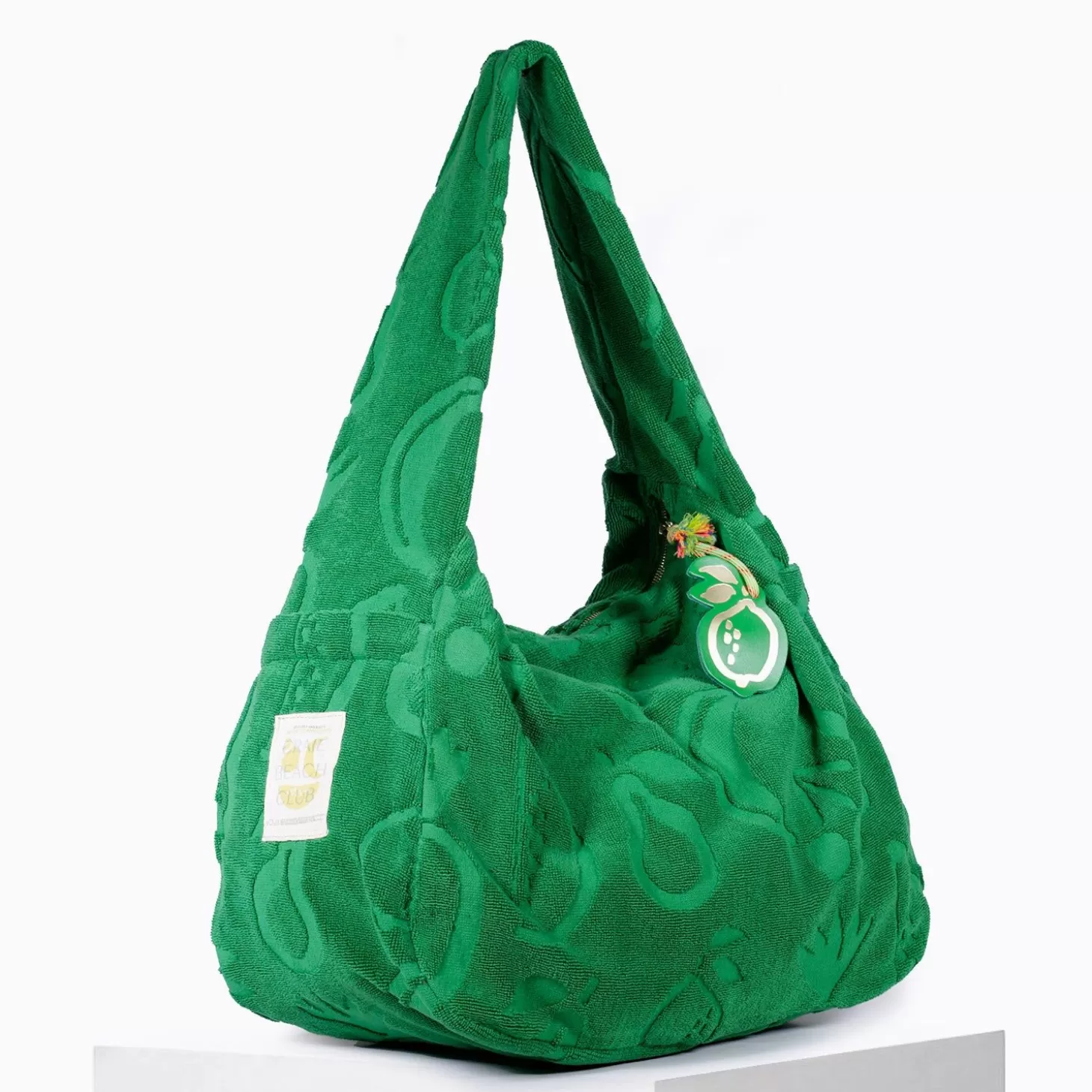 Clearance Sac Bayonne Eponge Fruit Mint Beach Club